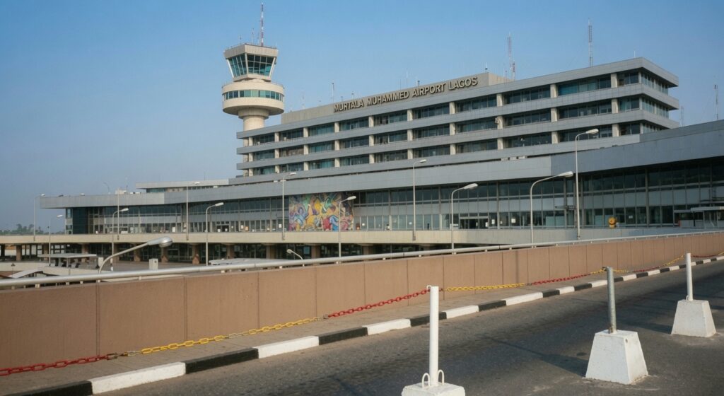 Murtala Muhammed Airport in Lagos